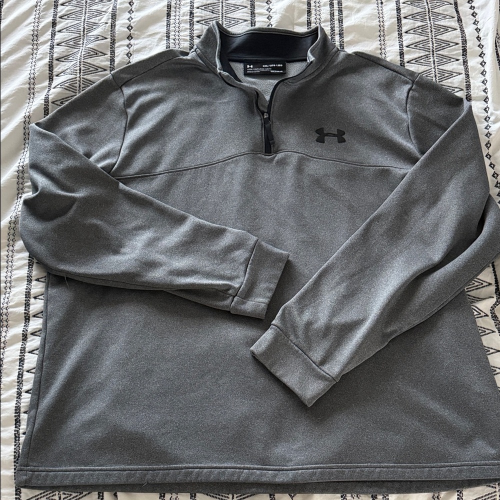 Under Armour Charcoal Half-Zip Pullover
